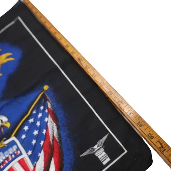 Vintage Easy Rider Bald Eagle American Flag Bandana - Picture 6 of 6